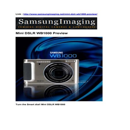 Samsung ST500 digital camera | DOC