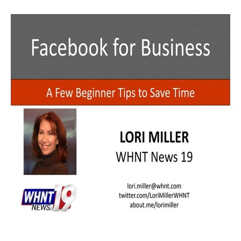 Facebook Beginner Tips to Save Time Feb 2011