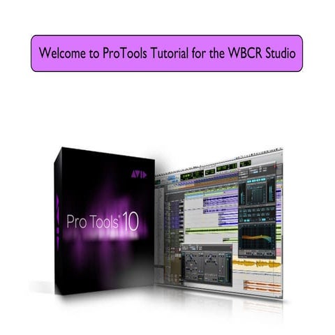 WBCR studio pro tools-tutorial | PPT