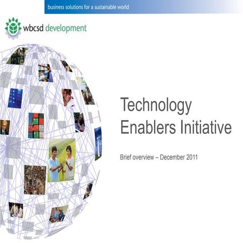 WBCSD Technology Enablers Initiative - Overview