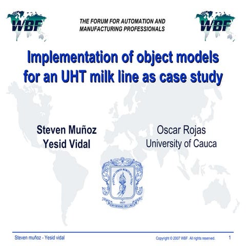 Milk Money - Using ISA-95 Integration