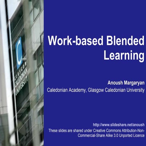Work-based Blended Learning
