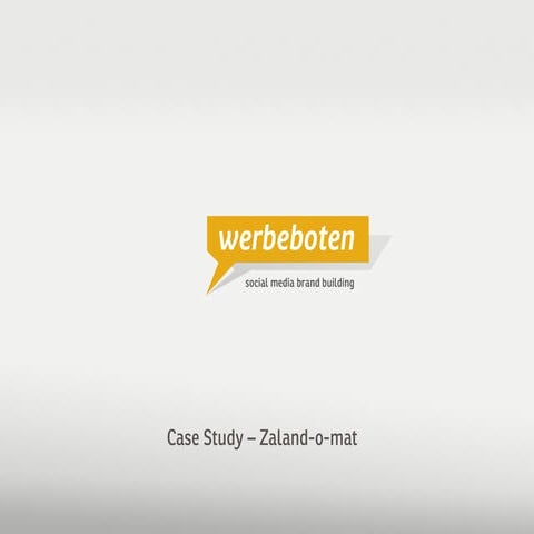 Case Study Zalando / Werbeboten Media