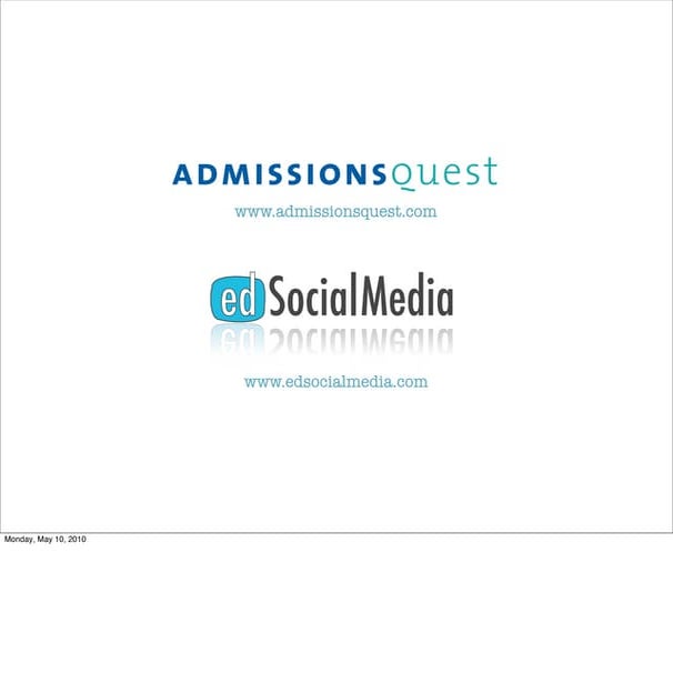 Building Relationships Before the Bags get Unpacked:  New Opportunities  Through Social Media