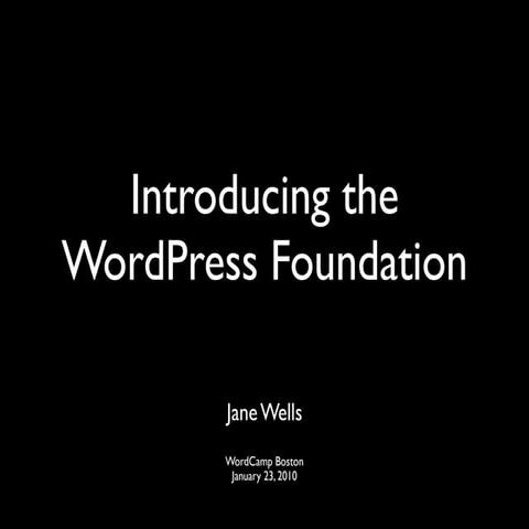 WordPress Foundation