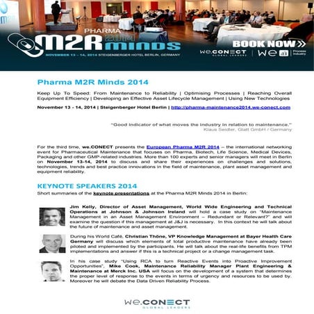Pharma M2R Minds 2014 Top Stories