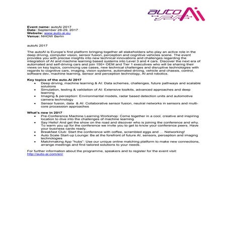 autoAi 2017