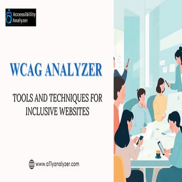 WCAG Analyzer Tools and Techniques for User-Friendly Websites | PDF