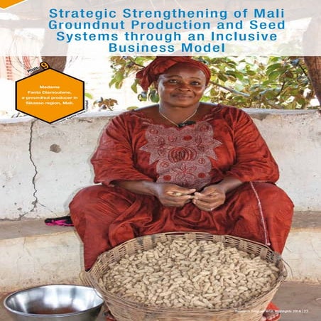 ICRISAT Research Program West and Central Africa 2016 Highlights-Strategic st...