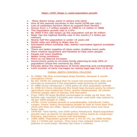  Geography Case Studies