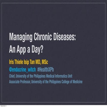 Chronic Diseases: An App A Day