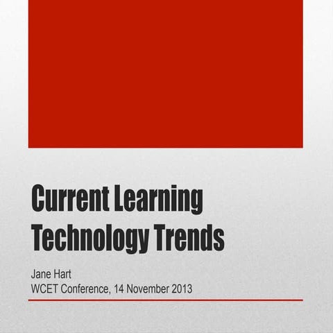 Current Learning Technology Trends