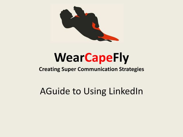 LinkedIn- A beginner\'s guide