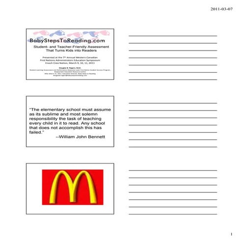 Wcfneas student and teacher friendly assessment of reading brief ppt [compati...