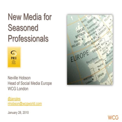 New Media for Seasoned Professionals