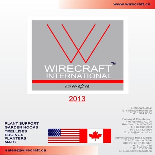 Wirecraft International Catalouge 2013 | PDF