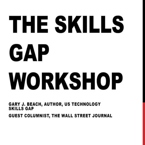 WCIT 2014 Gary Beach - The Skills Gap