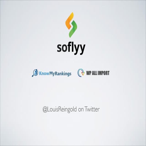 How To Make Money Selling WordPress Plugins - WordCamp Los Angeles 2014