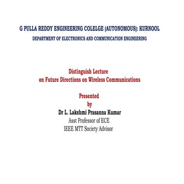 WCM-Evolution of Wireless Communications