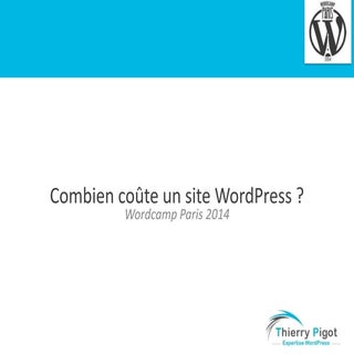 Combien coûte un site WordPress ? -...