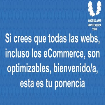 WPO para proyectos WooComerce