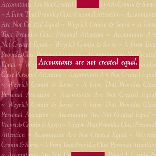 Accountants are not created equal.