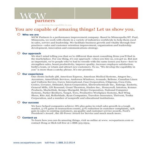 Wcw Profile March 2011