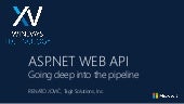 ASP.NET WebAPI - Going deep into th...