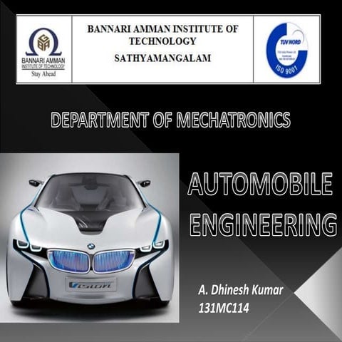 Automobile engineering