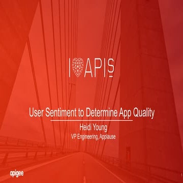 User Sentiment to Determine App Quality