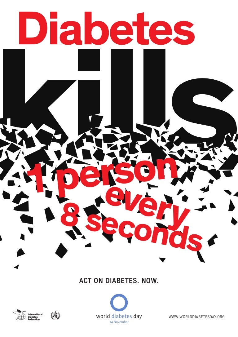 World Diabetes Day 2011 posters