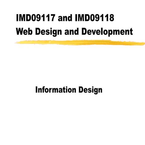 Information Design