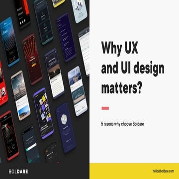 Why UI & UX Design Matters? For building digital and software products