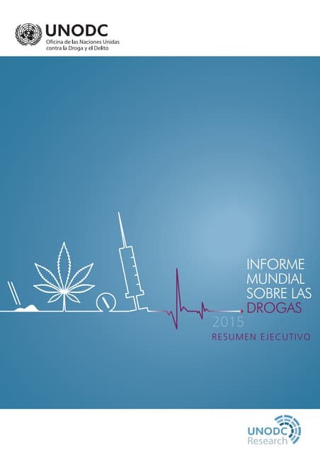 Informe mundial sobre las drogas 2015