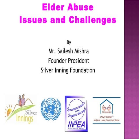 India: What is Elder Abuse and How we can Prevent It 