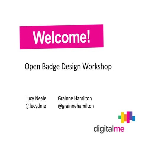 Create your own open badges | PPTX