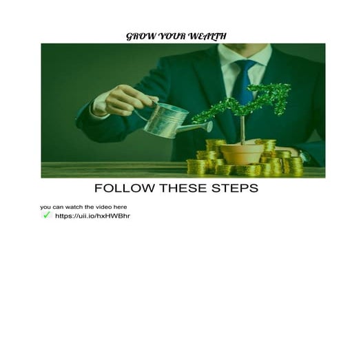 Grow your Wealth | PDF