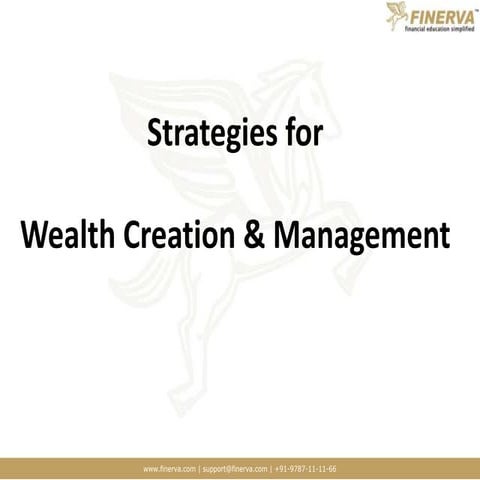 Wealth creation strategies | PPTX
