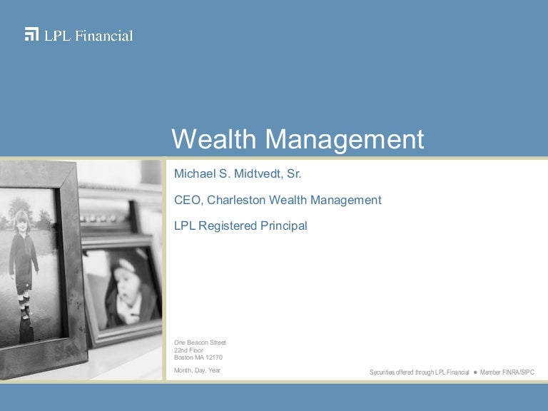 Wealth Management Capabilities Presentation Custom