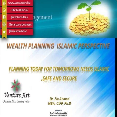 Wealth planning islamic perspective