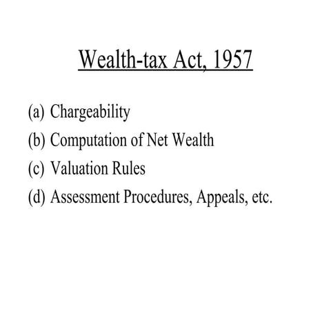 Wealth tax 1