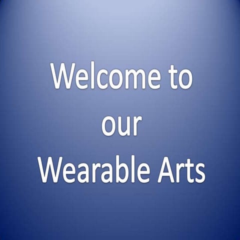 School Wearable Arts