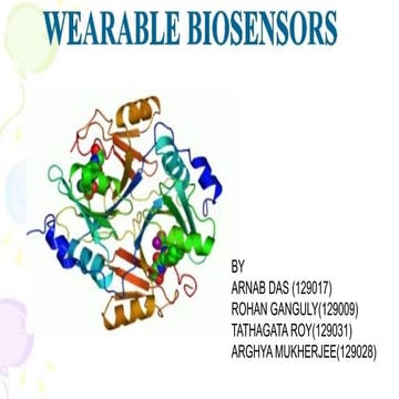 Wearable bio sensor