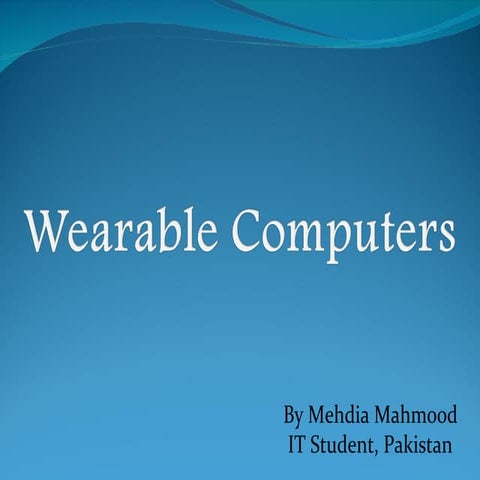 Wearable Computer