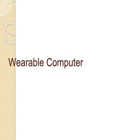 Wearable computer 