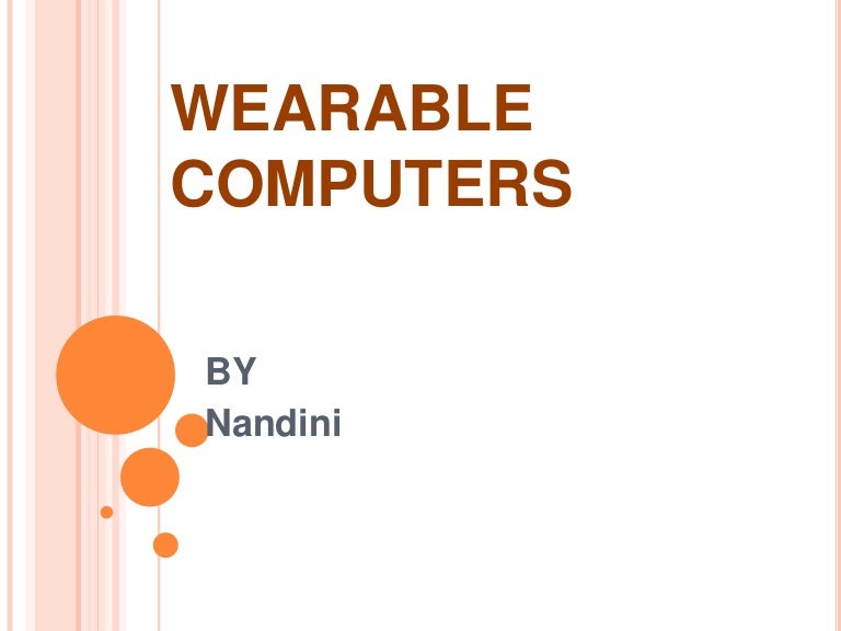 Wearable computers