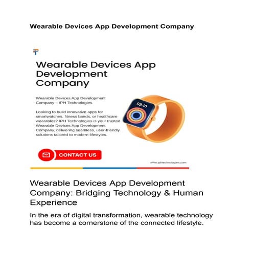 Wearable Devices App Development Company.pdf