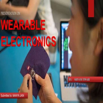 Wearable electronics in functional clothing