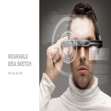 Wearable Device Idea Sketches by DITL