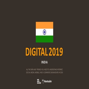 We are social   2019 report